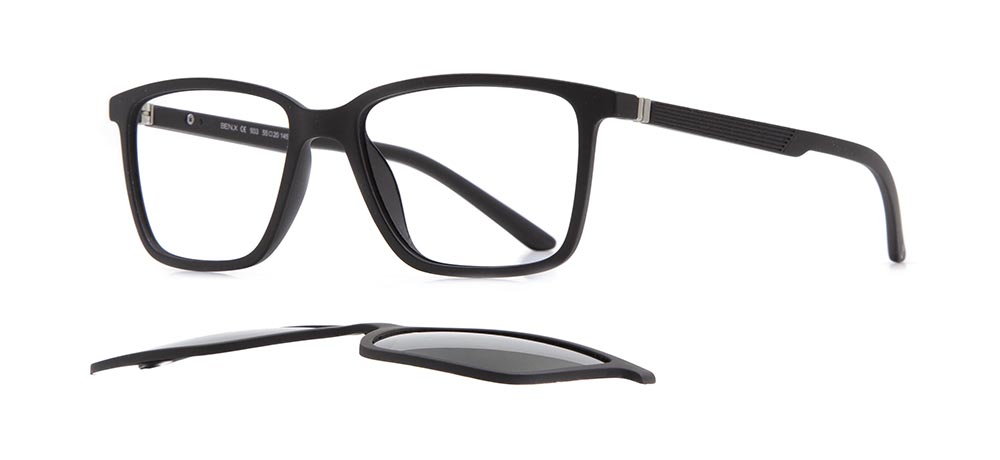 BENX FANTASIA Clipon Teenage Man Rectangular Full-Rimmed Grilamid (TR90) Polarize BXTR90 933-M06